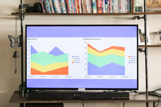 image of a plumber analyzing market trends