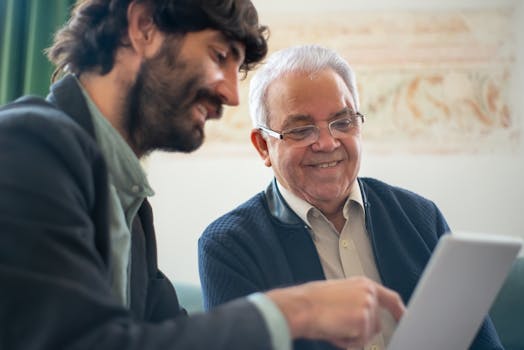 plumbers discussing insurance options